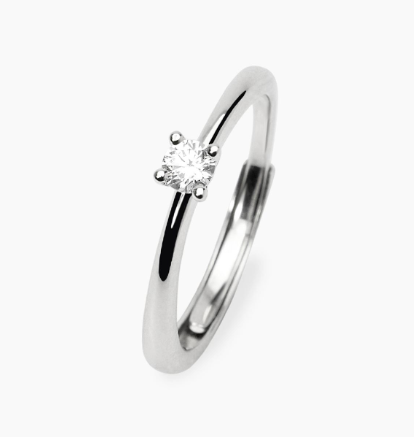 Anello Mabina Donna in Argento Diamante Lab Grown 0.14 Ct 523502 - 523502